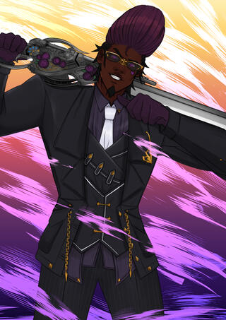 Birthday art for friend!