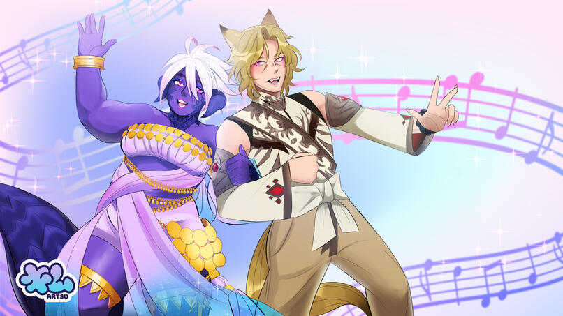 Birthday art for friend